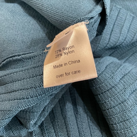 RACHEL COMEY RIBBED FLARE MIDI SKIRT - Picture 10 of 10